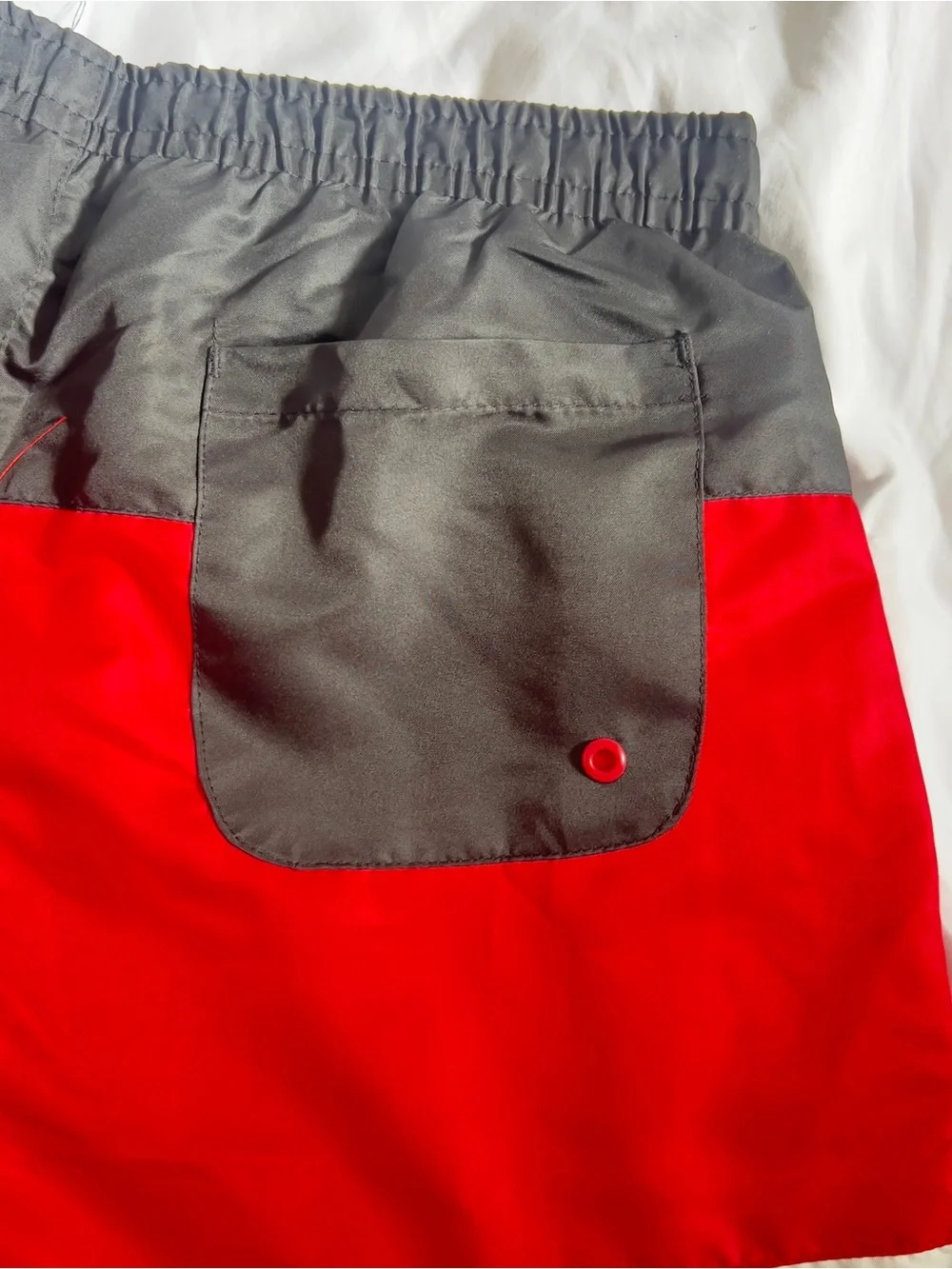 Galaxy By Harvic Black and Red Colorblock Shorts New with tags